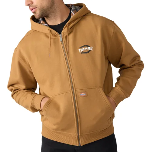 Dickies Thrasher × Dickies ジップフーディ