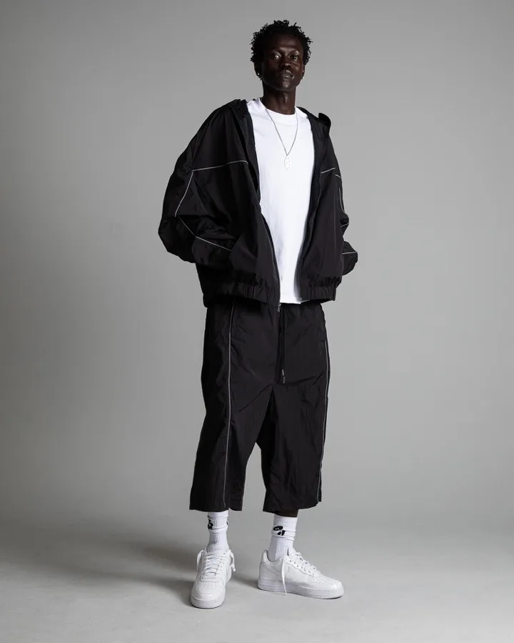 Shaka Wear リフレクティブ ナイロンフーディ